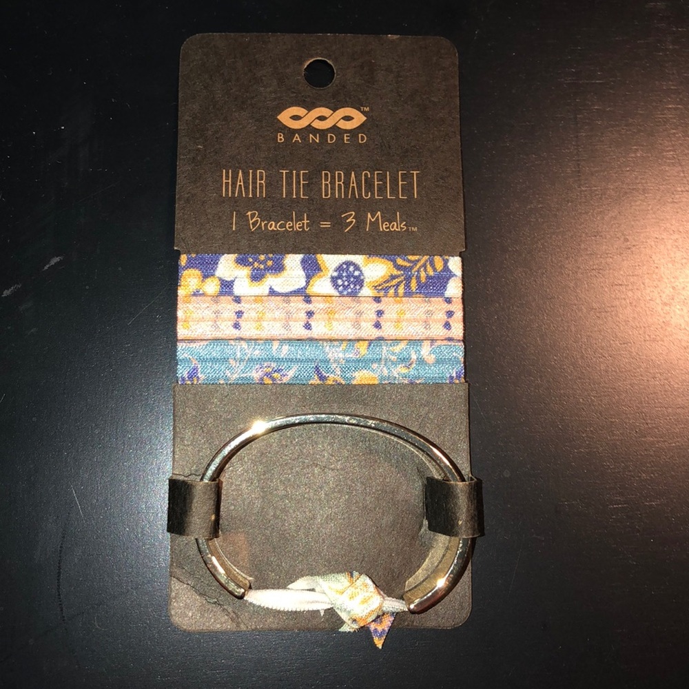 Banded Hair Tie Bracelet